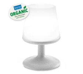 Лампа настольная Light To Go, Organic, серая, Koziol