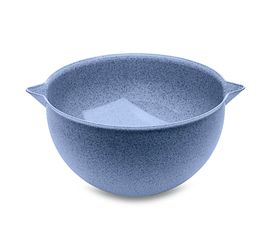 Миска с ручками Palsby, Organic, 2 л, синяя, Koziol