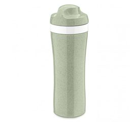 Бутылка Oase, Organic, 425 мл, зеленая, Koziol