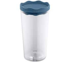 Банка для сыпучих продуктов Prince, Organic, 1 л, синяя, Koziol