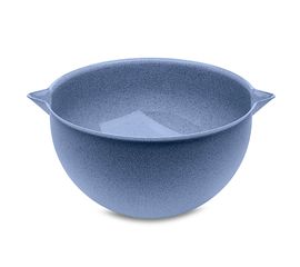 Миска с ручками Palsby, Organic, 5 л, синяя, Koziol