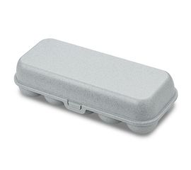 Контейнер для яиц Eggs To Go, Organic, серый, Koziol