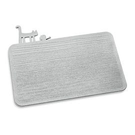 Доска разделочная Pip, Organic, 30х25 см, серая, Koziol