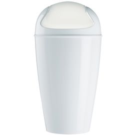 Корзина для мусора с крышкой Del, 30 л, белая, Koziol