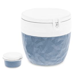 Ланч-бокс Club Bento, Organic, синий, Koziol