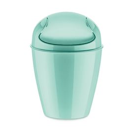 Корзина для мусора с крышкой Del, 2 л, мятная, Koziol