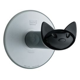 Держатель для туалетной бумаги Miaou, черный, Koziol