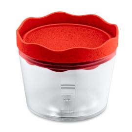 Банка для сыпучих продуктов Prince, Organic, 300 мл, красная, Koziol