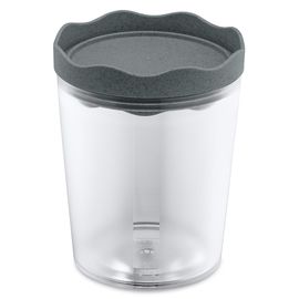 Банка для сыпучих продуктов Prince, Organic, 750 мл, темно-серая, Koziol