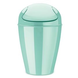 Корзина для мусора с крышкой Del, 12 л, мятная, Koziol