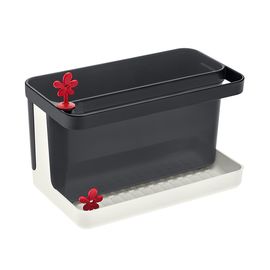 Органайзер для раковины Park It, бело-черный, Koziol