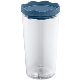 Банка для сыпучих продуктов Prince, Organic, 1 л, синяя, Koziol