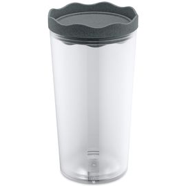 Банка для сыпучих продуктов Prince, Organic, 1 л, темно-серая, Koziol