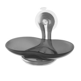 Мыльница на присоске Loop, серая, Koziol