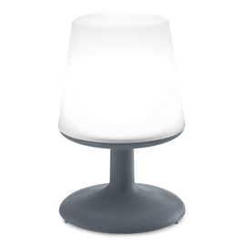 Лампа настольная Light To Go, Organic, темно-серая, Koziol