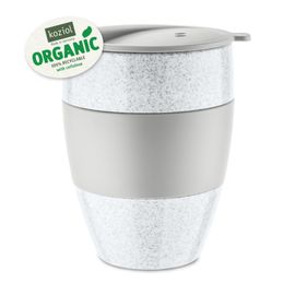 Термокружка Aroma To Go, Organic, 400 мл, серая, Koziol