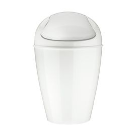 Корзина для мусора с крышкой Del, 5 л, белая, Koziol