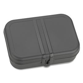 Ланч-бокс Pascal, Organic, 23,3х6,7х17 см, темно-серый, Koziol