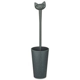 Ершик для унитаза Miaou, Organic, темно-серый, Koziol