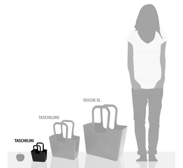 Органайзер Taschelini, Organic, 15,1х18,2х7,9 см, серый, Koziol, изображение 6