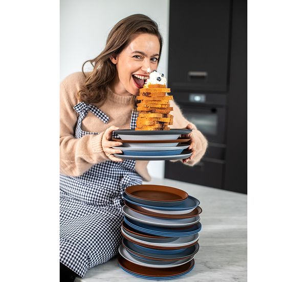 Тарелка Connect, Organic, ?20,5 см, синяя, Koziol, изображение 9