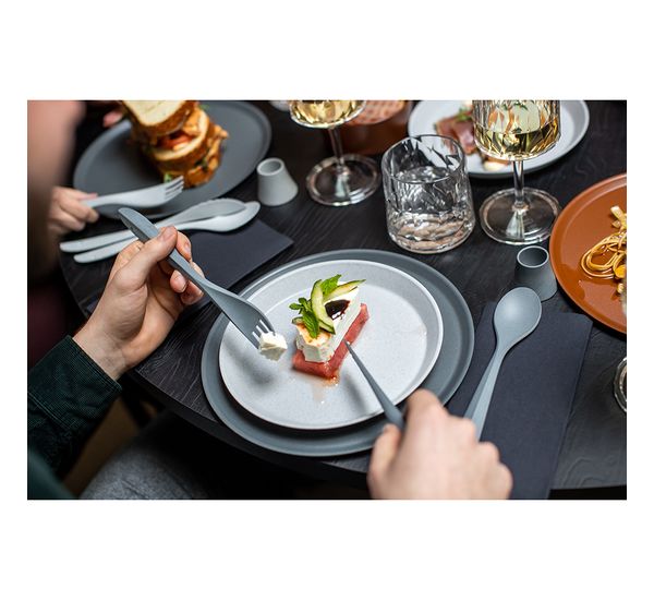 Тарелка Connect, Organic, ?20,5 см, серая, Koziol, изображение 18