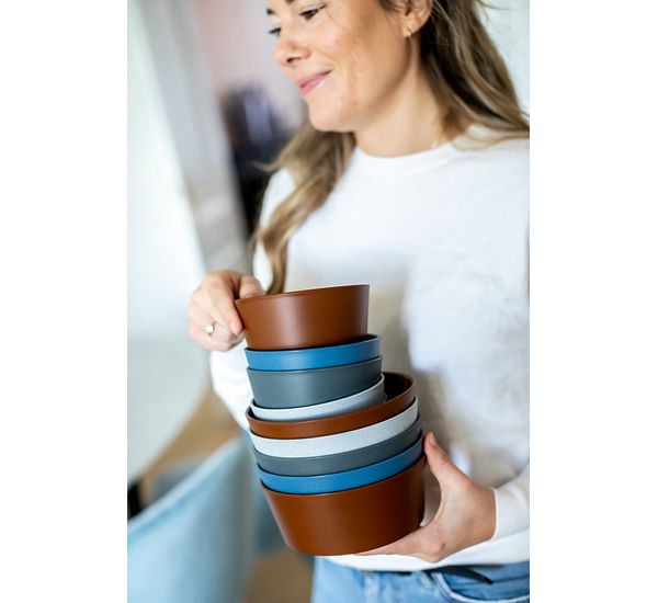 Чаша Connect, Organic, 400 мл, серая, Koziol, изображение 14