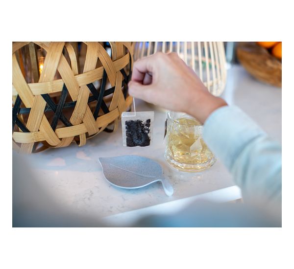 Набор подставок Leaf-On, Organic, сине-серый. 4 шт., Koziol, изображение 7