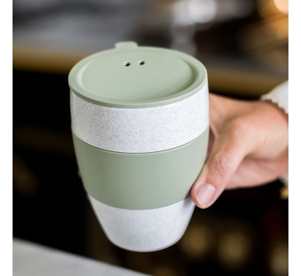 Термокружка Aroma To Go, Organic, 400 мл, красная, Koziol, изображение 3