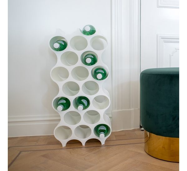 Подставка для бутылок Set-Up, Organic, серая, Koziol, изображение 3