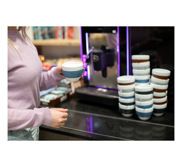 Чашка с термоэффектом Aroma, Organic, 270 мл, темно-серая, Koziol, изображение 3