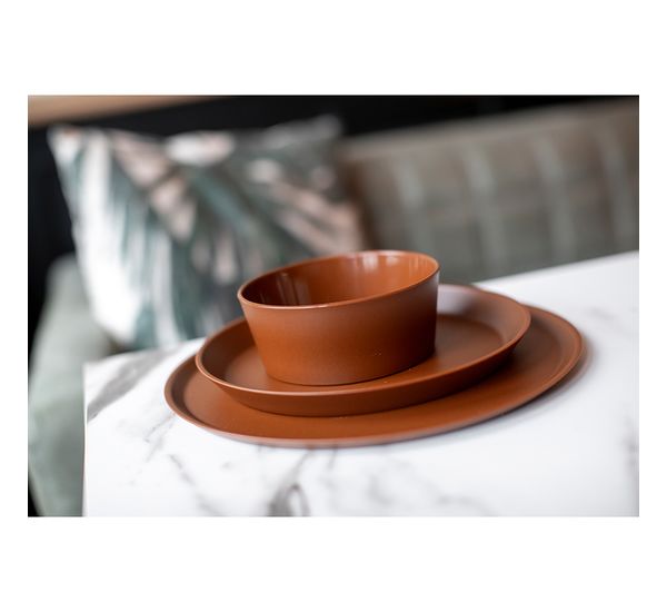 Чаша Connect, Organic, 400 мл, коричневая, Koziol, изображение 13