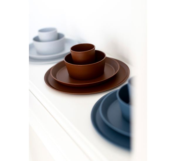 Тарелка Connect, Organic, ?25,5 см, коричневая, Koziol, изображение 6