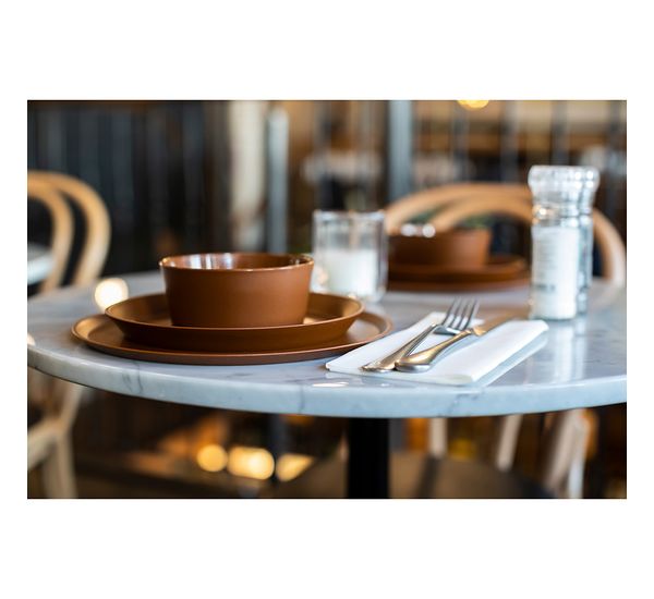 Тарелка Connect, Organic, ?25,5 см, коричневая, Koziol, изображение 5