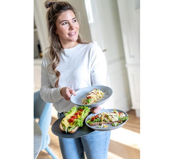 Тарелка Connect, Organic, ?20,5 см, коричневая, Koziol, изображение 17