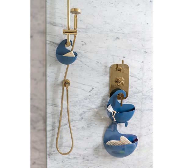 Органайзер для ванной Surf XL, Organic, синий, Koziol, изображение 2