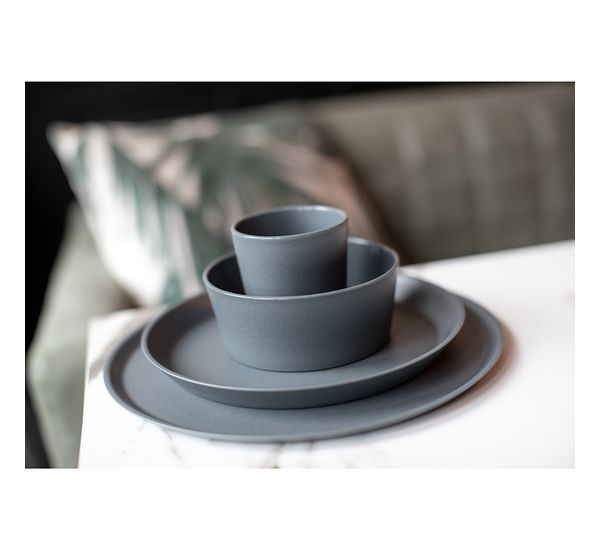 Тарелка Connect, Organic, ?20,5 см, темно-серая, Koziol, изображение 5