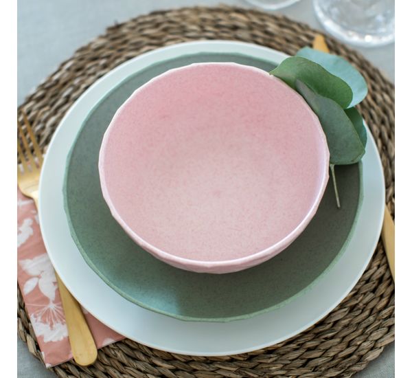 Тарелка глубокая Club, Organic, ?22 см, розовая, Koziol, изображение 5