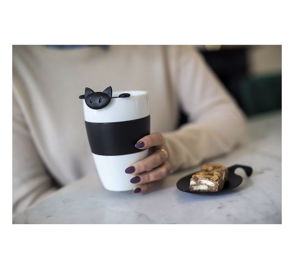 Набор подставок Leaf-On, Organic, сине-серый. 4 шт., Koziol, изображение 10