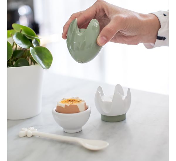 Набор для соли и перца EIEI, серый, Koziol, изображение 3