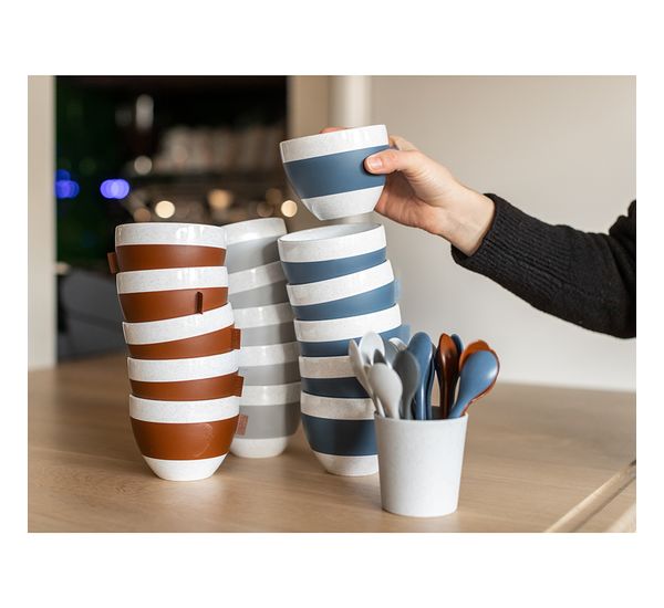 Чашка с термоэффектом Aroma, Organic, 270 мл,серая, Koziol, изображение 8