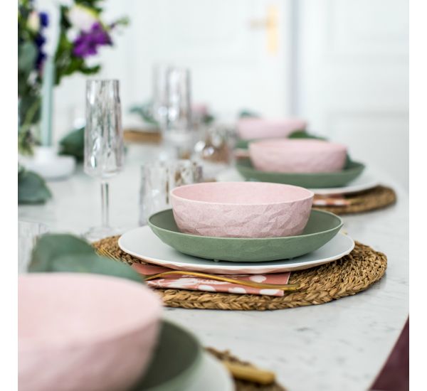 Тарелка глубокая Club, Organic, ?22 см, розовая, Koziol, изображение 3