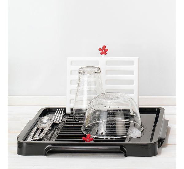 Органайзер для раковины Park It, бело-черный, Koziol, изображение 2