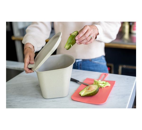 Контейнер для пищевых отходов Bibo, Organic, песочный, Koziol, изображение 2