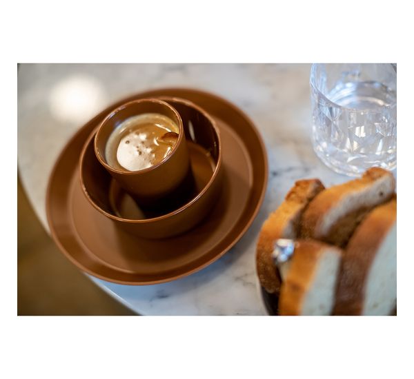 Тарелка Connect, Organic, ?20,5 см, коричневая, Koziol, изображение 7