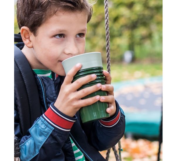 Термокружка Safe To Go, 400 мл, розовая, Koziol, изображение 2