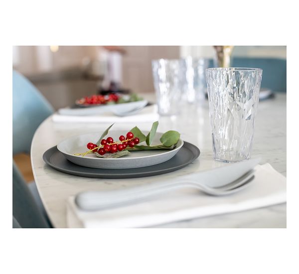 Тарелка Connect, Organic, ?20,5 см, серая, Koziol, изображение 2