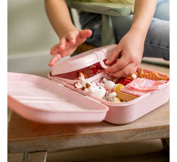 Ланч-бокс Pascal, Organic, 15,2х6х10,7 см, розовый, Koziol, изображение 8