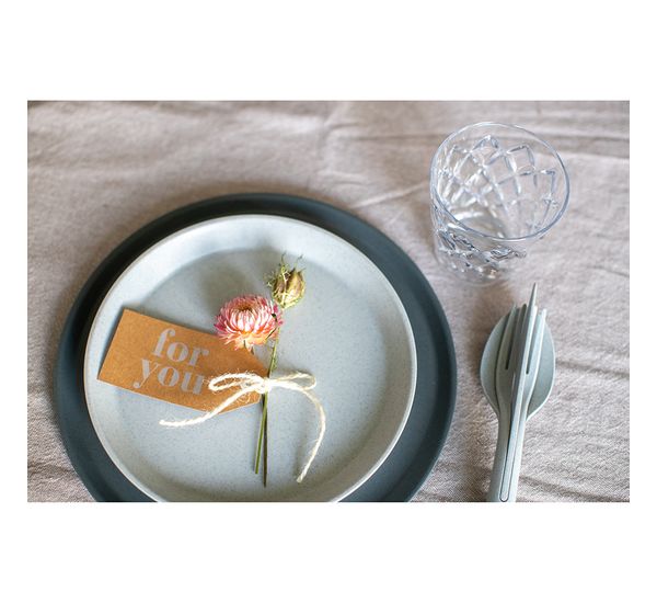 Тарелка Connect, Organic, ?20,5 см, серая, Koziol, изображение 13