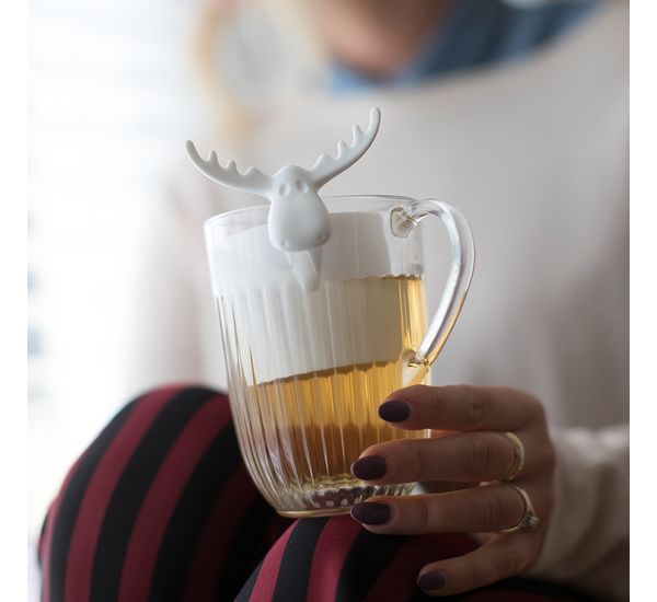 Сито для заваривания Rudolf, красное, Koziol, изображение 3